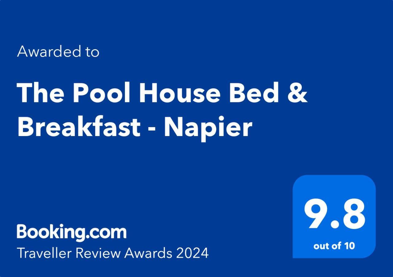 The Pool House Bed & Breakfast - Near Marine Parade Napier Extérieur photo